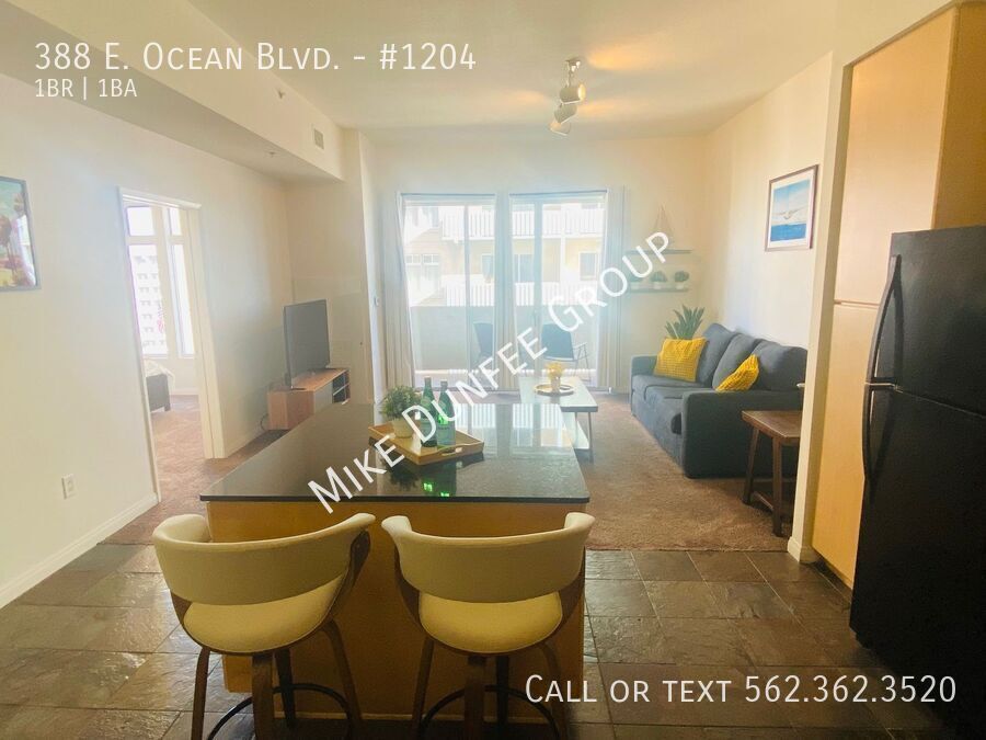 Fully Furnished 12th Floor Condo at the AQUA Towers in Downtown Long Beach property image