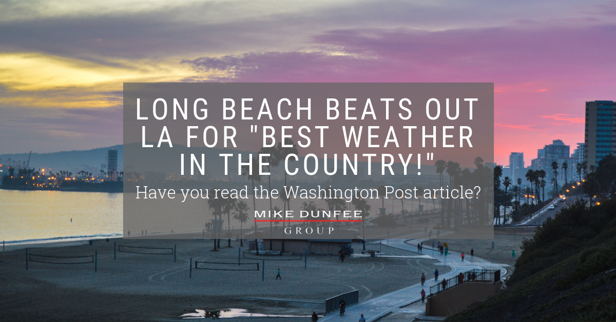 Long Beach beats out LA for Best Weather in the Country