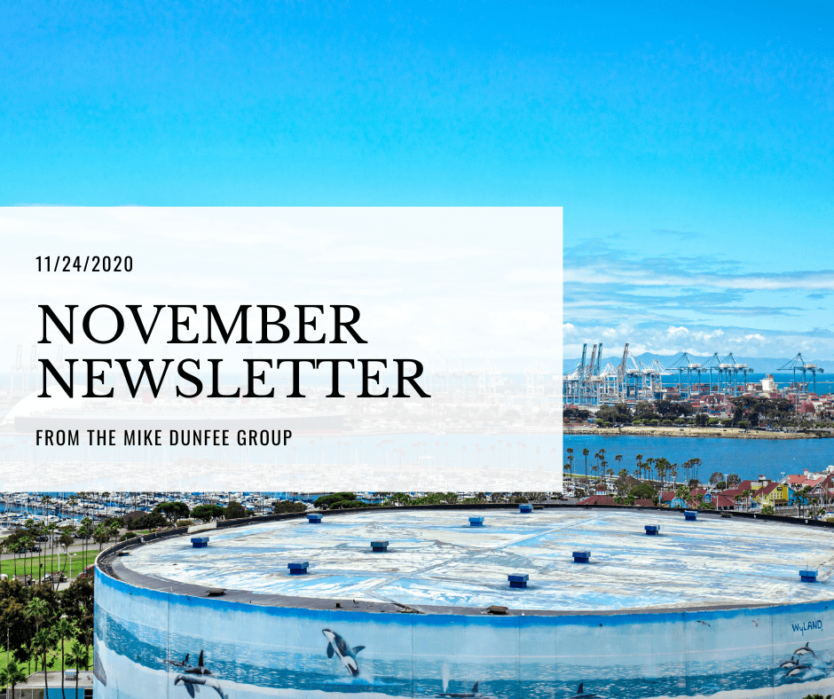 Nov 2020 Newsletter | Mike Dunfee Group
