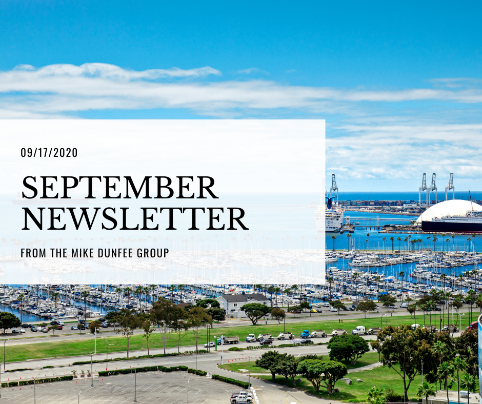 Sept 2020 Newsletter | Mike Dunfee Group